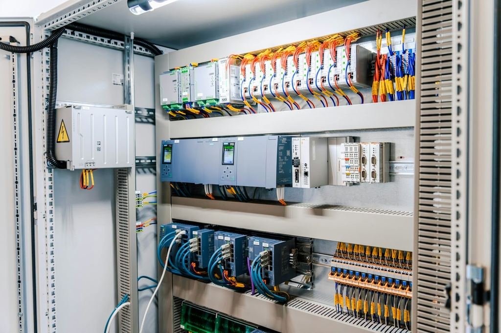 Tablero eléctrico industrial con protecciones y control